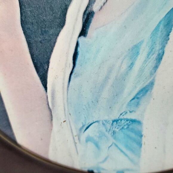 Vintage 1973 Coca Cola Oval Tin Serving Tray - Picture 8 of 14